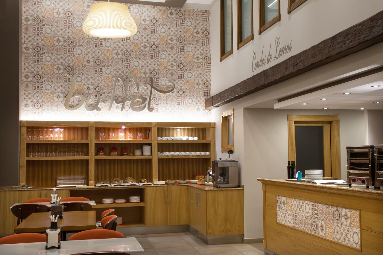 Hotel Condes De Lemos Espana Monforte De Lemos Bagian luar foto